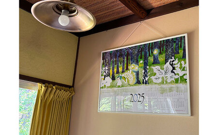 ちくちく鳥「2026年カレンダー」「長和町絵はがきセット」 カレンダー 絵葉書 セット 長野県 長和町