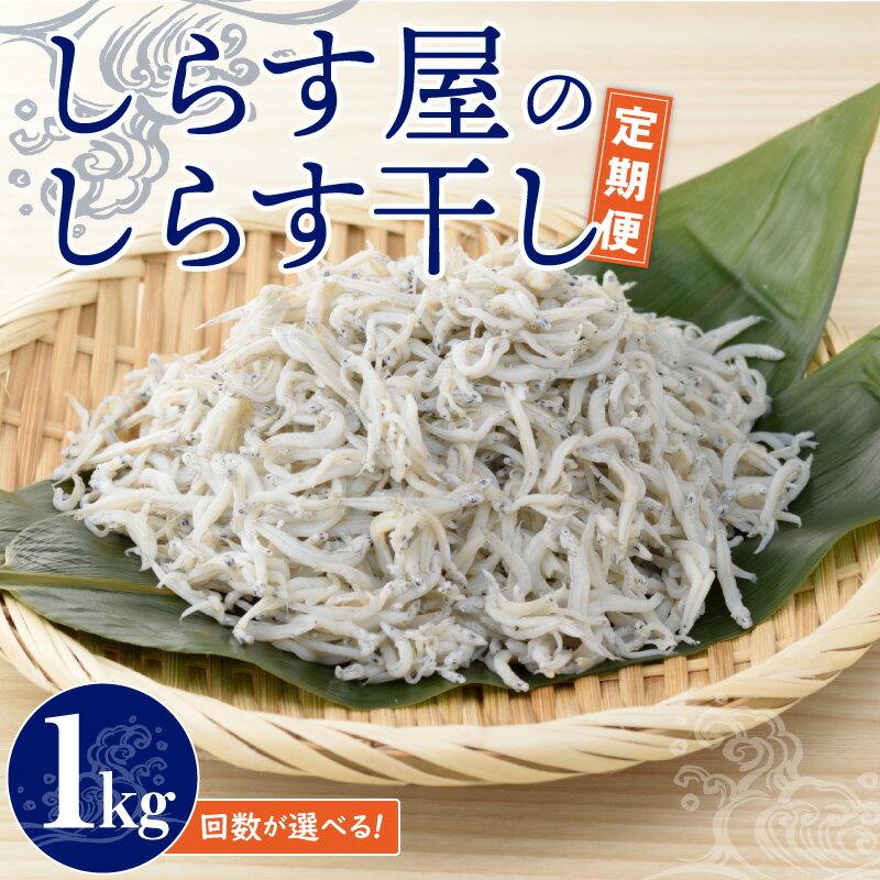 【ふるさと納税】しらす屋のしらす干し 1kg 選べる 容量 回数 定期便 隔月3回 6回 12回 魚介類 しらす シラス 海の幸 ご飯のお供 おつまみ しらす丼 グルメ ギフト用 贈り物用 冷凍 愛知県 碧南市 お取り寄せ 送料無料