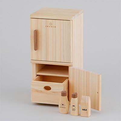 ふるさと納税 美作市 IKONIH TOY  ままごと冷蔵庫 |  | 01