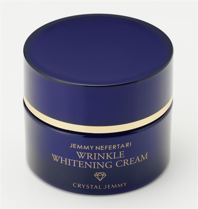 クリスタルジェミー リンクル ホワイトニング クリーム W＆E 30g 12回定期コース 美白 シミ予防 シワ改善 植物由来 基礎化粧品 肌荒れ防止 保湿クリーム 化粧品 スキンケア 薬用 医薬部外品