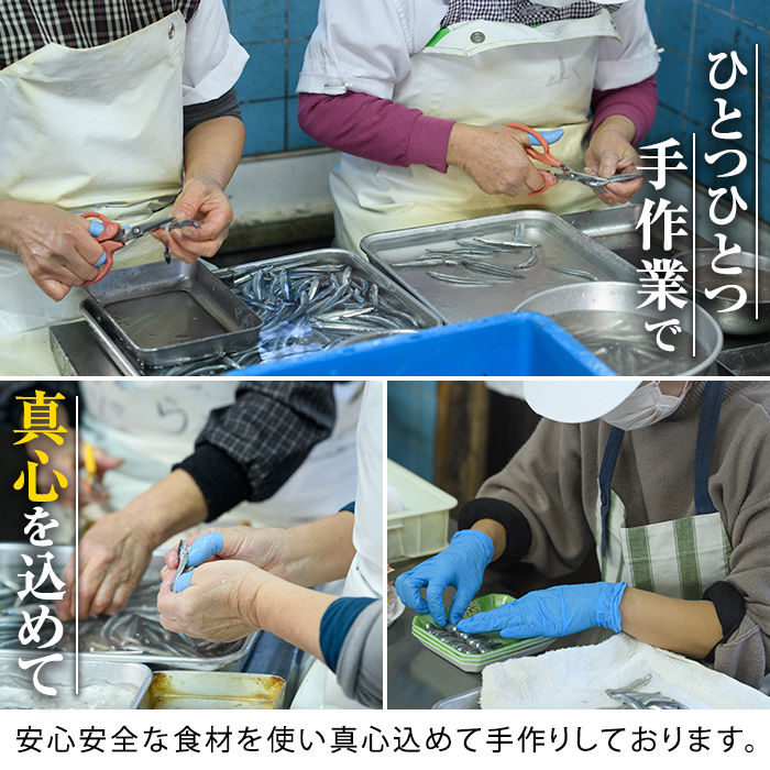 ＜定期便・全6回(冷凍便)＞鹿児島県産！阿久根のきびなごお刺身セット(計960尾・40尾×4P×6回) 冷凍 魚介類 海鮮 魚 きびなご キビナゴ 刺身 さしみ 刺し身 青魚 子魚 小分け【椎木水産】