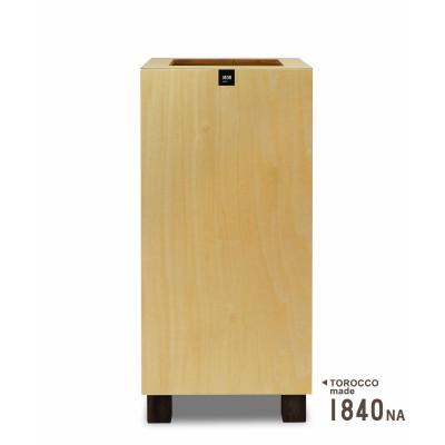 ふるさと納税 海南市 木工ハンドメイドのダストボックス TOROCCOmade(トロッコメイド)1840 ナチュラル色9L