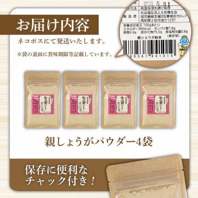 ふるさと納税 土佐市 (親しょうが)お手軽ヘルシー高知県産しょうがパウダー30g×4袋セット |  | 03