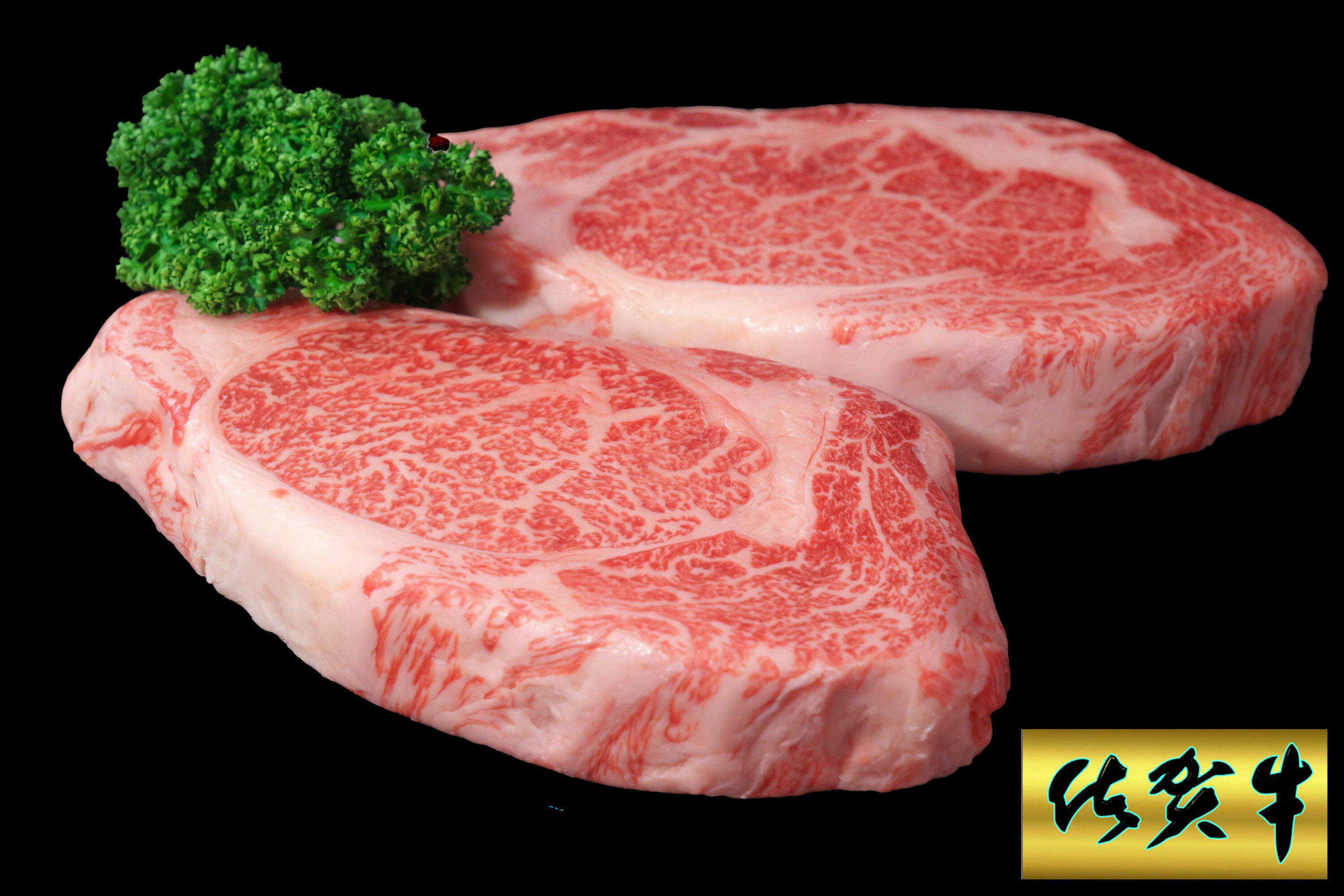 【ふるさと納税】佐賀牛厚切りロースステーキ＜内容量が選べる/500g×1枚・500g×2枚＞