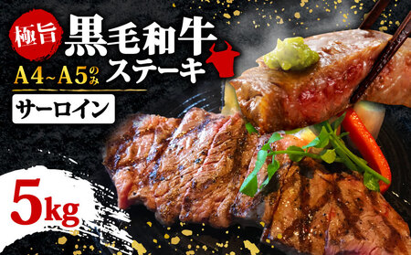 訳あり！【A4～A5】博多和牛サーロインステーキ5kg（250ｇ２枚入り×10ｐ）博多和牛博多和牛博多和牛博多和牛博多和牛 MEP039