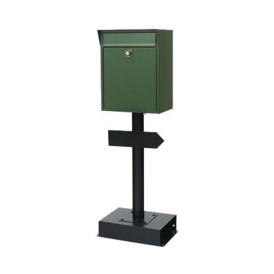 ふるさと納税 小野市 ポスト 置き型 スタンドポスト Lon(ロン)【グリーン(アンティーク加工)】　1台