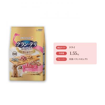 ふるさと納税 伊丹市 グラン・デリ カリカリ仕立て 13歳以上用 栄養バランスセレクト1.55k×4袋[54030454]