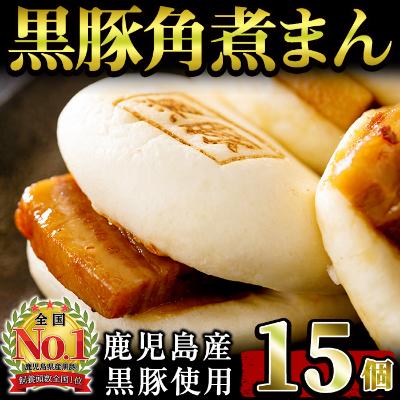 ふるさと納税 志布志市 自宅でお手軽黒豚角煮まんじゅうセット