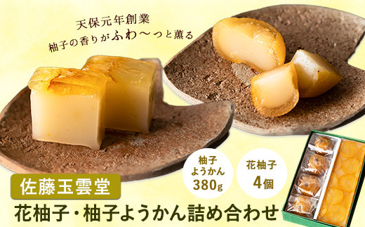 
            25. 花柚子・柚子ようかん詰め合わせ 佐藤玉雲堂 《30日以内に出荷予定(土日祝除く)》岡山県矢掛町 柚子 ようかん 和菓子 スイーツ デザート
          