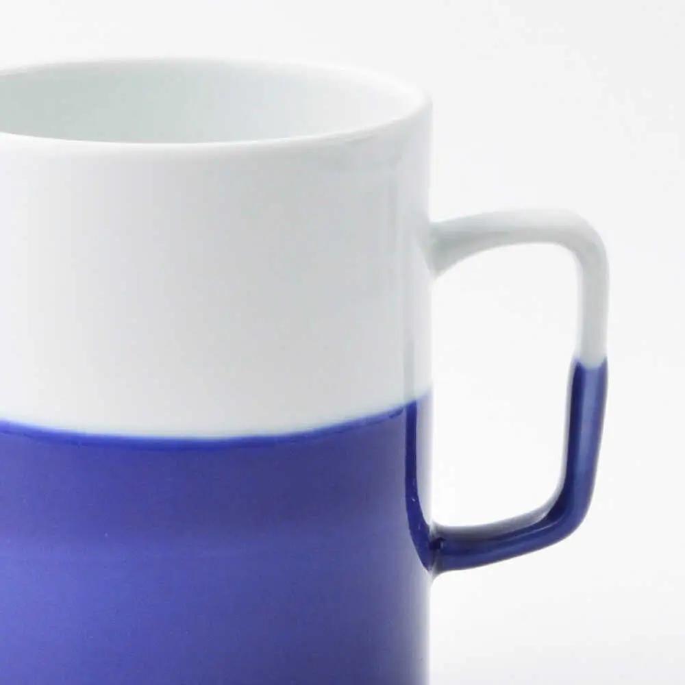【波佐見焼】【essence】dip mug 〈M〉 ブルー 2点セット マグカップ【西海陶器】[OA463]
