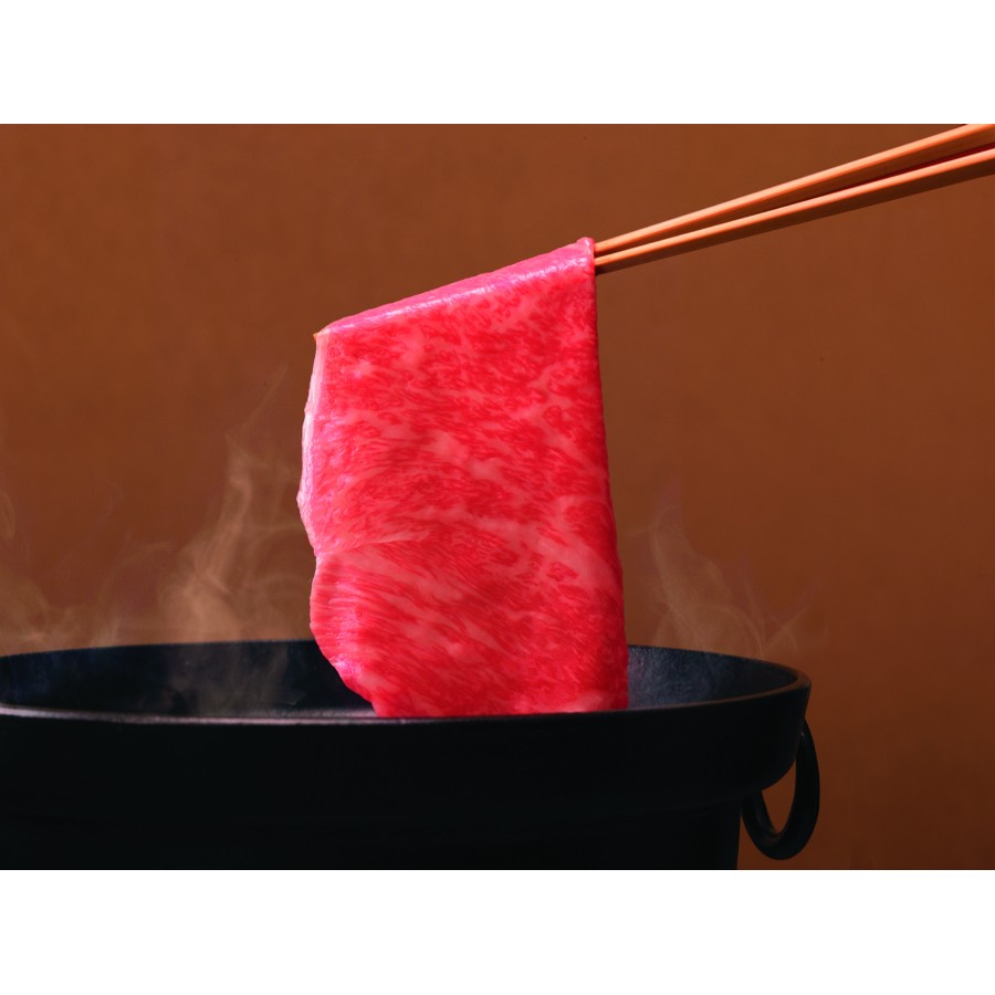 ＜柿安本店＞柿安牛「国産黒毛和牛」しゃぶしゃぶ用（モモ）800g