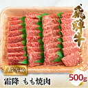 【ふるさと納税】飛騨牛 A5 焼肉 霜降もも 500g 2-3人前 | 牛肉 お肉 にく 焼き肉 やきにく 和牛 国産 冷凍 化粧箱入り もも肉 モモ 赤身 赤み ギフト 贈答 人気 おすすめ BBQ バーベキュー アウトドア キャンプ BV012