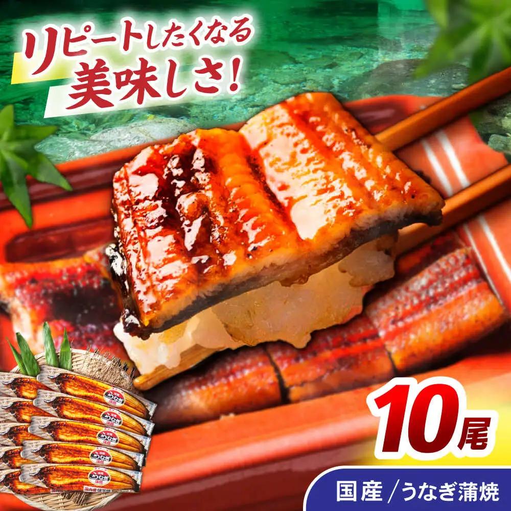 ＜諫早淡水＞うなぎ蒲焼 10尾 / うなぎ ウナギ 鰻 蒲焼き 蒲焼 かばやき 国産 冷凍 小分け うな重 うな丼 ひつまぶし / 諫早市 / 諫早淡水株式会社 [AHAT003]