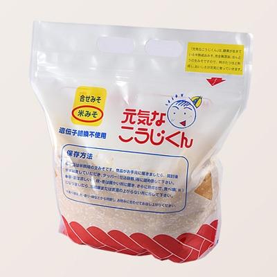 ふるさと納税 東峰村 《老舗みそ蔵カネダイ製造》国産大豆100%使用米みそ　計4kg