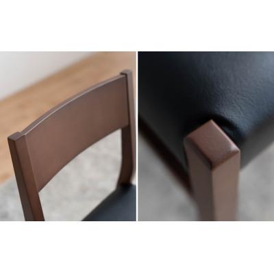 ふるさと納税 大川市 DCジャンブル01 ダイニングチェア ビーチウォールナットブラウン オールマイティブラック |  | 01