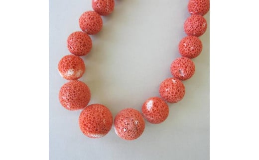 珊瑚職人館の珊瑚ネックレス29