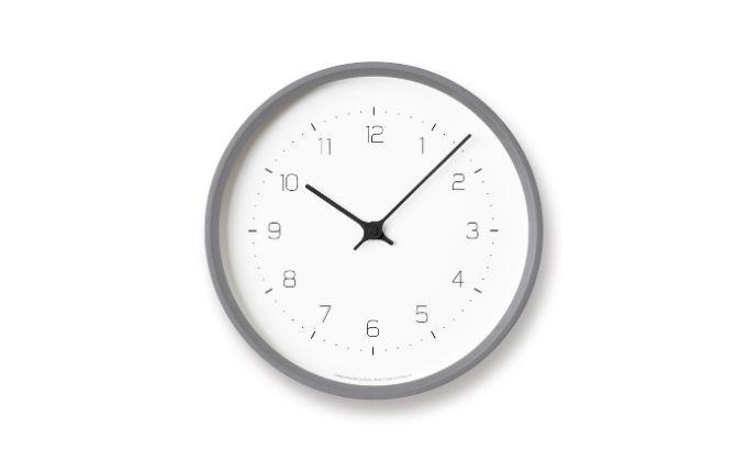 
NEUT wall clock / グレー（KK22-09 GY）[№5616-1361]
