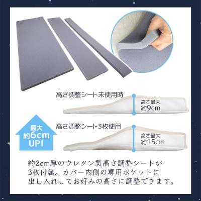 ふるさと納税 蒲郡市 天使のやすらぎ　高さ調整ウレタン付き シングルサイズ 洗える 大きい ウレタンまくら_【G0319】 |  | 03