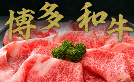 【A4～A5】博多和牛サーロインしゃぶしゃぶすき焼き用 600g　AO054