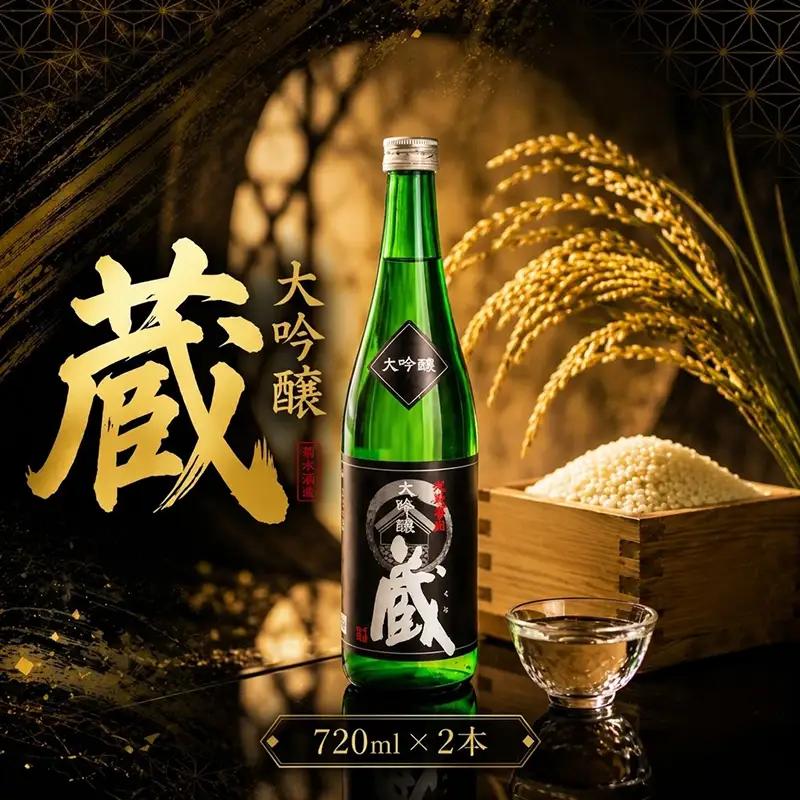 大吟醸 蔵 720ml 2本 計1440ml | お酒 高知県 安芸市