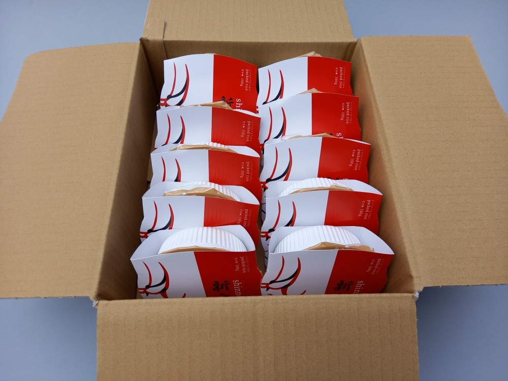 簡単便利！新之助 パックご飯 150g×10個入り