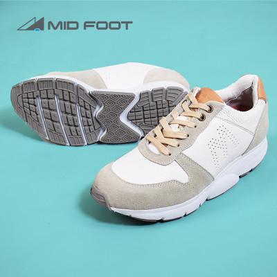 ふるさと納税 大和郡山市 ミッドフット 24.0cm WHITE(ホワイト) レザースニーカー 婦人靴 牛革 MF001JL