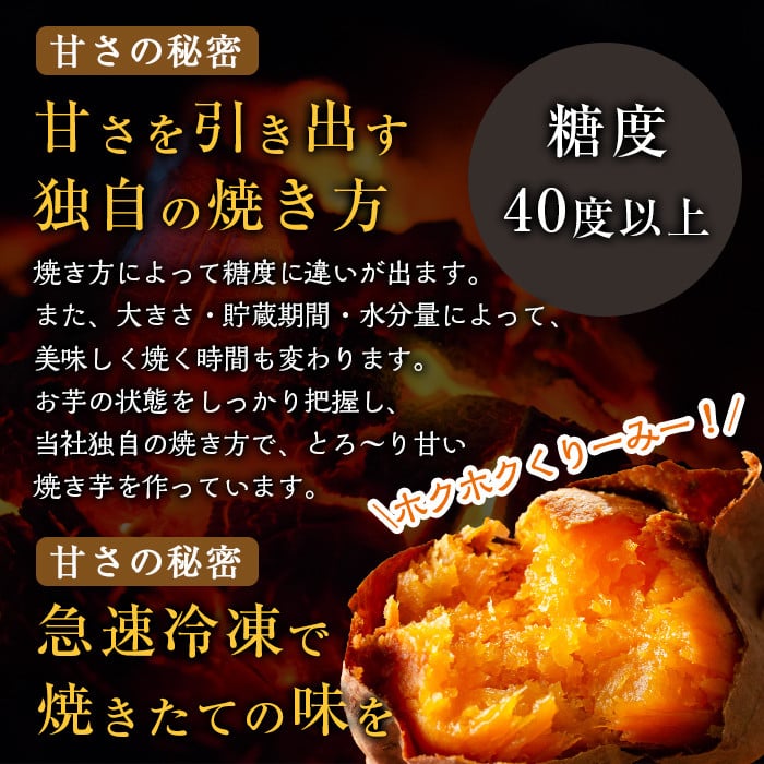 a0001-A2 冷凍焼き芋！畑の金貨・やきいも(安納芋2kg)【甘いも販売所】