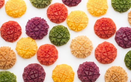 花咲かりん詰合わせ箱 5種20個入り【kkmn0008】