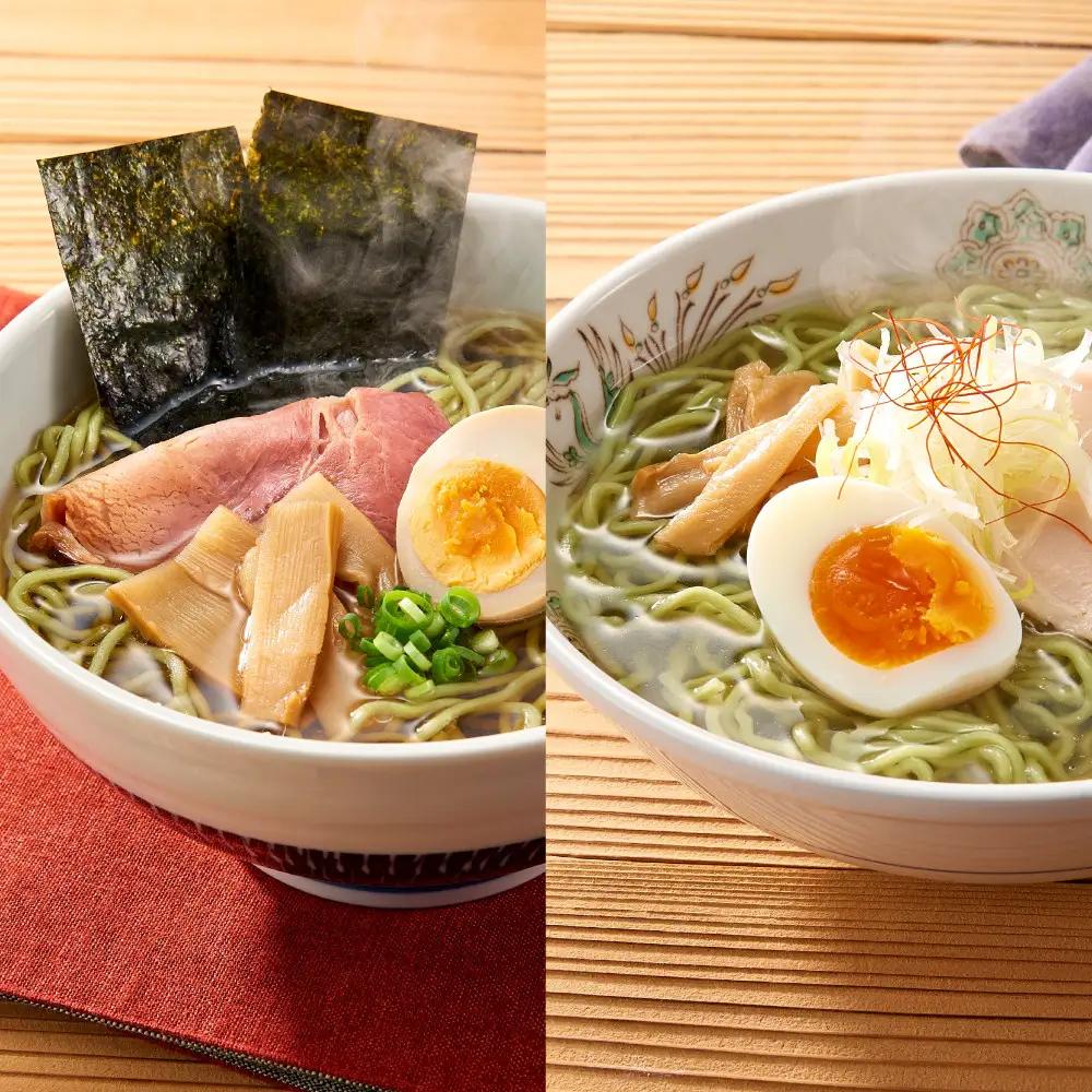羅臼昆布ラーメン食べ比べ（しょうゆ２ しお２ みそ２)６個セット 麺 ラーメン 知床 北海道