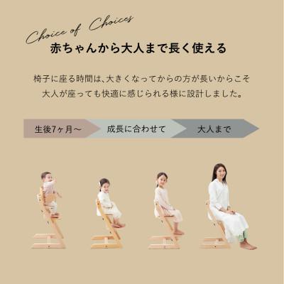 ふるさと納税 川西市 HOPPL(ホップル)チョイスベビー(ウォールナット)専用クッション(ホワイト)付 |  | 01