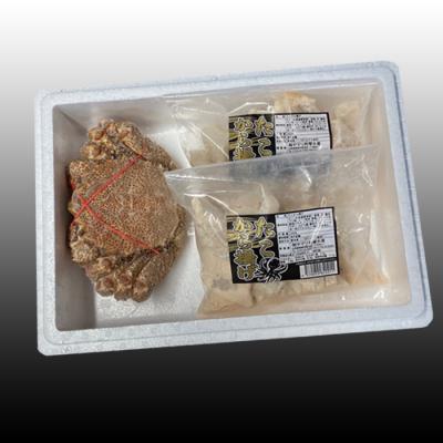 ふるさと納税 根室市 毛かに400g〜550g、たこ唐揚げ250g×2P C-30076 |  | 01