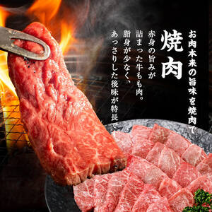 【1月発送予定】鹿児島県産黒毛和牛赤身モモ焼肉 (計1kg・200g×5P) 黒毛和牛 国産 肉 牛肉 赤身 モモ肉 鹿児島 小分け 焼き肉 炒め物 冷凍 a5-340-01