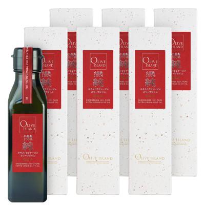 ふるさと納税 小豆島町 小豆島産100%「純」EXVオリーブオイル120ml(単品)6本