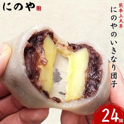 ふるさと納税 上天草市 熊本上天草 にのやのいきなり団子 24個 【にのや本舗】