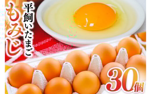 【純国産鶏もみじ】平飼い卵 30個入り 破損保証5個を含む【たまご 卵 玉子 鶏卵 平飼い卵 採れたて 新鮮 平飼い 養鶏場 直送】(AJ023)