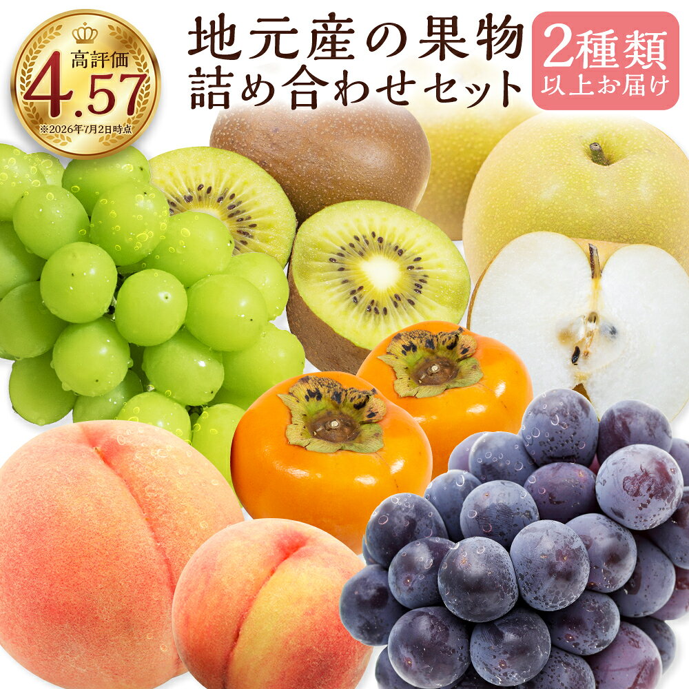 【ふるさと納税】 今が旬な地元産の果物詰め合わせセット 13000円 1万3000円 おまかせ ランダム フルーツ 果物 詰め合わせ セット 季節の果物 冷蔵 送料無料 【2026年6月上旬から11月上旬頃発送予定】