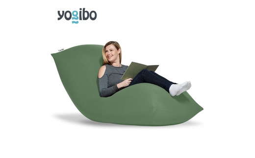 
                  ビーズクッション ヨギボー マックス オリーブグリーン Yogibo Max 特大 ローソファ 人をダメにする ソファベッド 洗えるカバー 一人暮らし インテリア 快適 ギフト プレゼント おしゃれ おすすめ 結婚祝い 誕生日
                