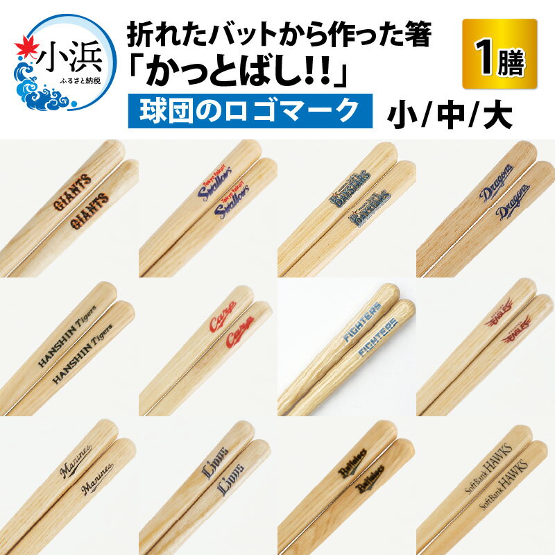 【ふるさと納税】かっとばし！！ロゴ 1膳 箸 野球 バット 日本シリーズ DeNA 横浜DeNAベイスターズ 優勝 球団 ソフトバンク 福岡ソフトバンクホークス [Y-080002]
