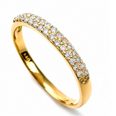 
                  K18 ダイヤモンドパヴェ留めリング　0.20CT R3615DI-Y #12【1754987】
                