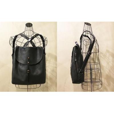 ふるさと納税 神戸市 【alto.】フラップリュック(L)(ブラック) AMSB-1700BK |  | 01