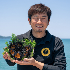 紫うに 瓶詰め 50g 2本 山口県 長門市産 地物 国産 冷凍 (12057)