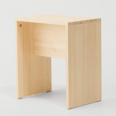 ふるさと納税 山梨県 深澤直人氏デザインのスツール　山梨日日新聞社の木製プロダクト「morini(モリニ)」シリーズ |  | 01