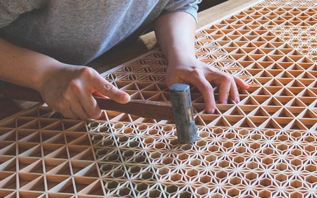 組子製品・建具 オーダーメイド利用券（100,000円相当分） オーダーメイド 利用券 リビング障子 間接照明 アート組子 組子家具 組子 伝統技術 職人の技 【031_1974】