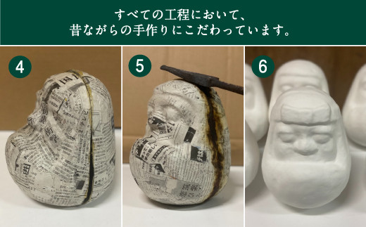 4号 だるま 直方だるま 張り子だるま 創業400年の業