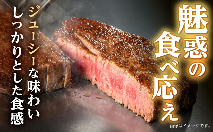【6回定期便】イチボ ステーキ 300g（150g×2枚） / 長崎和牛 牛肉 ステーキ A4～A5ランク 希少部位 / 諫早市 / 野中精肉店 [AHCW023]