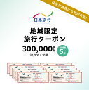 【ふるさと納税】東京都江東区 日本旅行 地域限定旅行クーポン 300,000円分 チケット 旅行代金精算 宿泊 東京観光 体験 国内旅行 家族旅行 送料無料