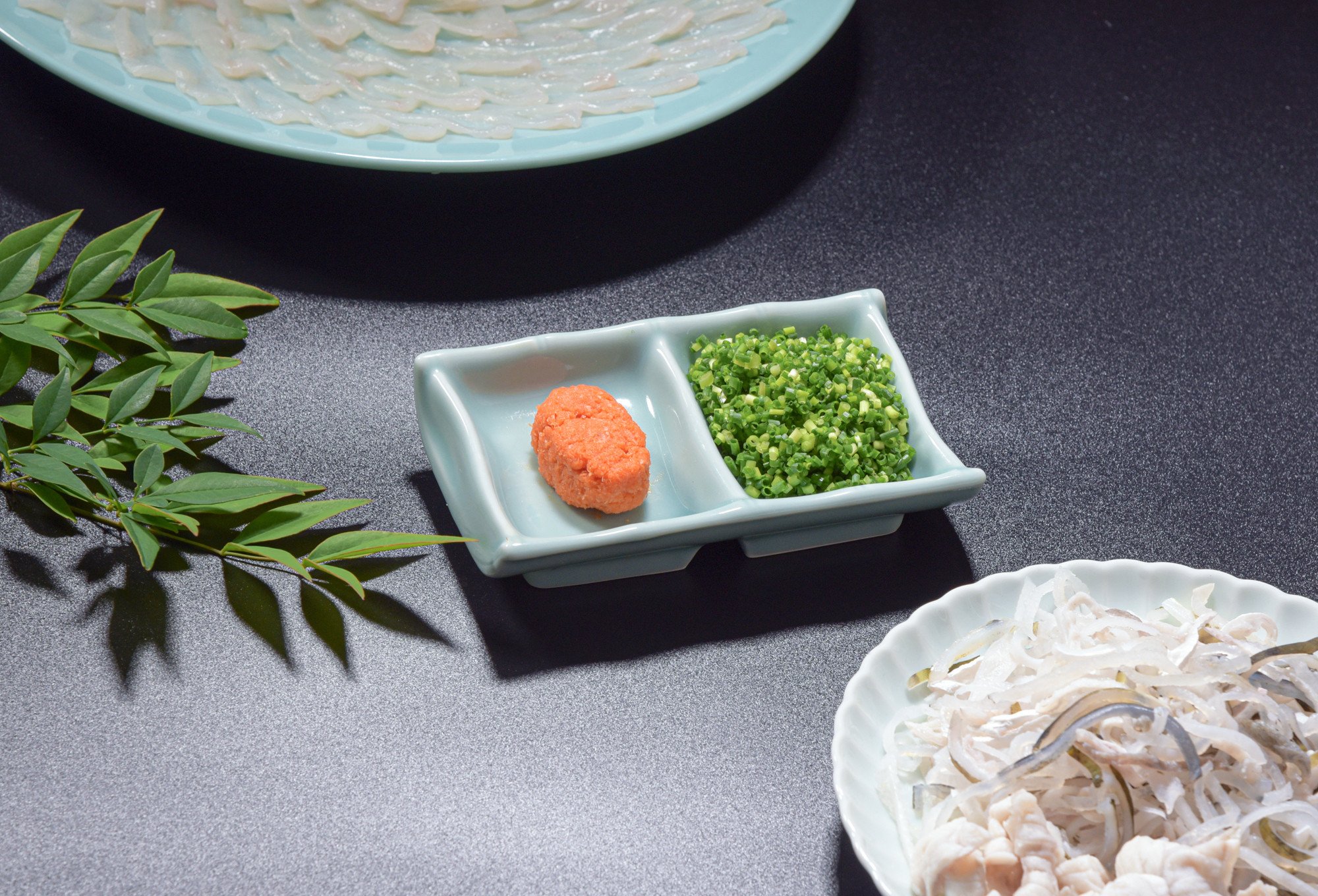 もちろん薬味もついております！