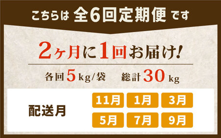 【令和7年11月以降発送】【6回定期便】さがびより（白米） 5kg / 米 お米 ごはん ご飯 ブランド米 定期便 九州 [IAS016]