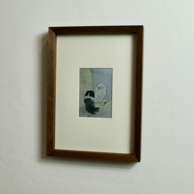 ふるさと納税 和泉市 Wood Frame　チーク　A4サイズ
