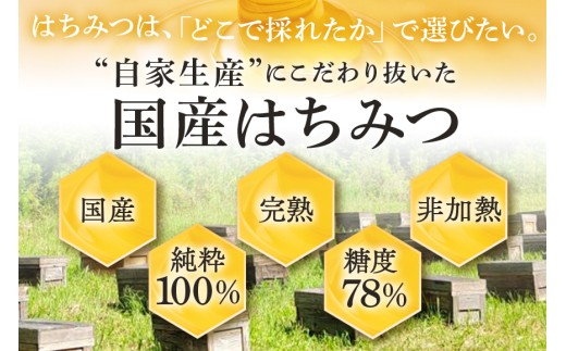 はちみつ 国産 非加熱 生はちみつ 蜂蜜 純粋 百花みつ 4本 ( 300g ) | 非加熱はちみつ 純粋はちみつ ハチミツ ハニー 国産 日本製 無添加 お取り寄せ ギフト 贈答用 百花はちみつ 永